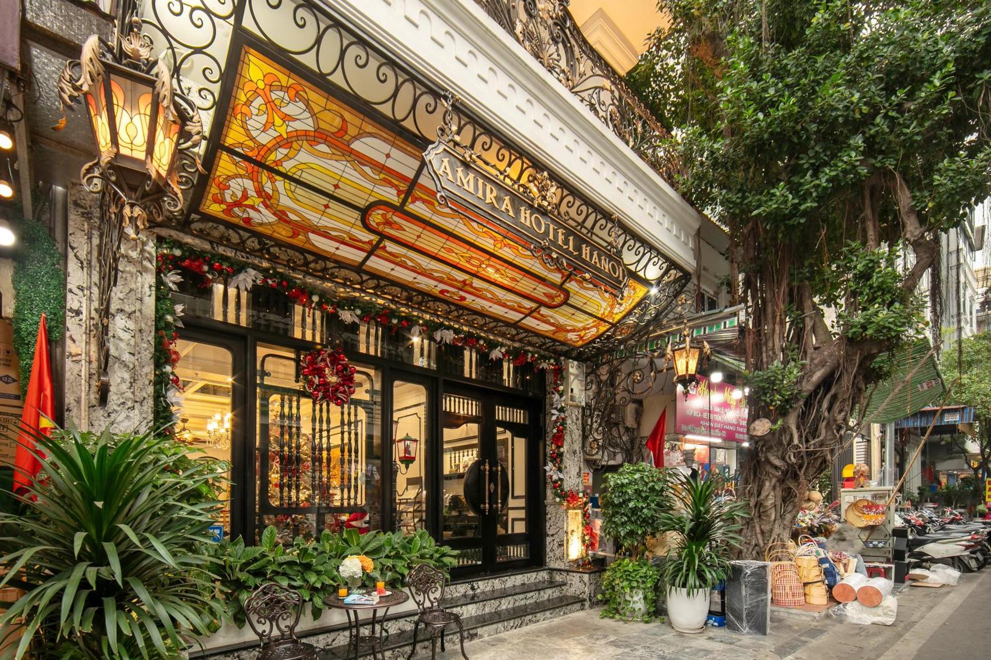 Amira Hotel ハノイ市 エクステリア 写真